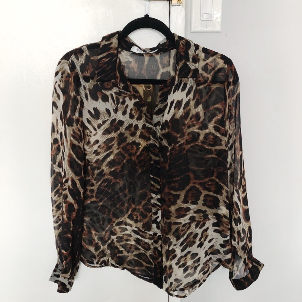 Leopard Print blouse